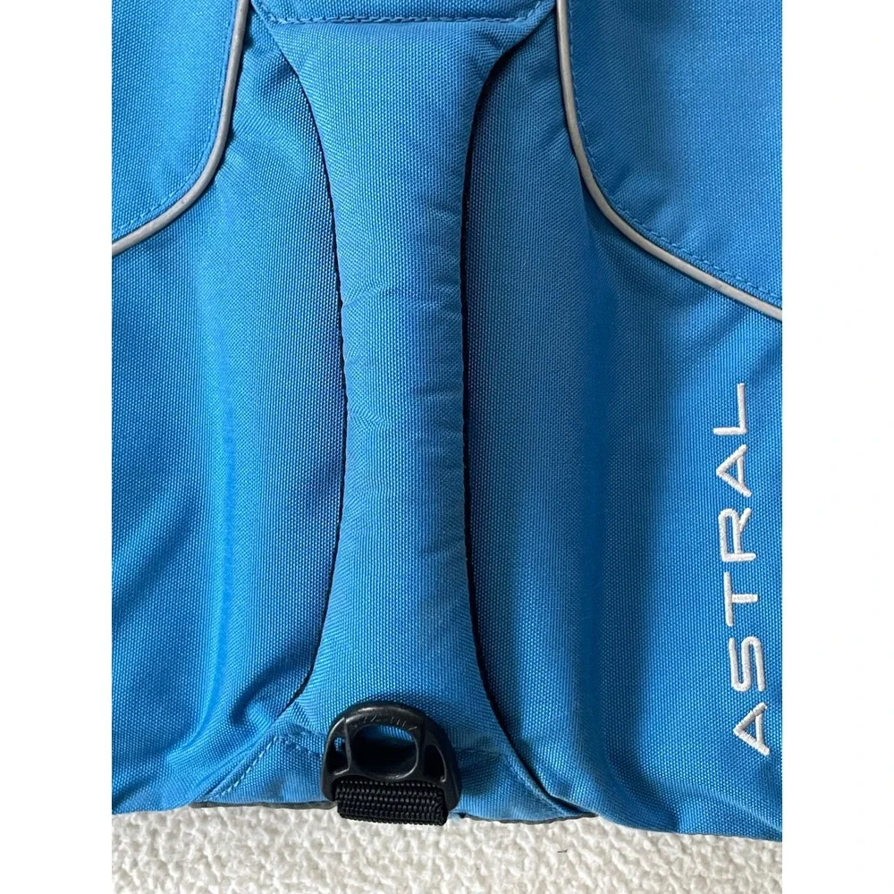 Astral Large Dog PFD Large Life Jacket Blue Yellow BirdDog Flotation Vest